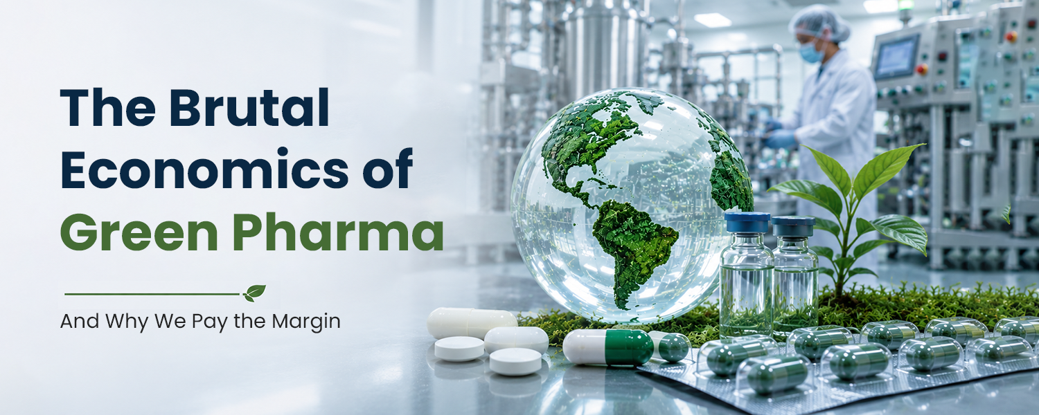 The Brutal Economics of Green Pharma (And Why We Pay the Margin)