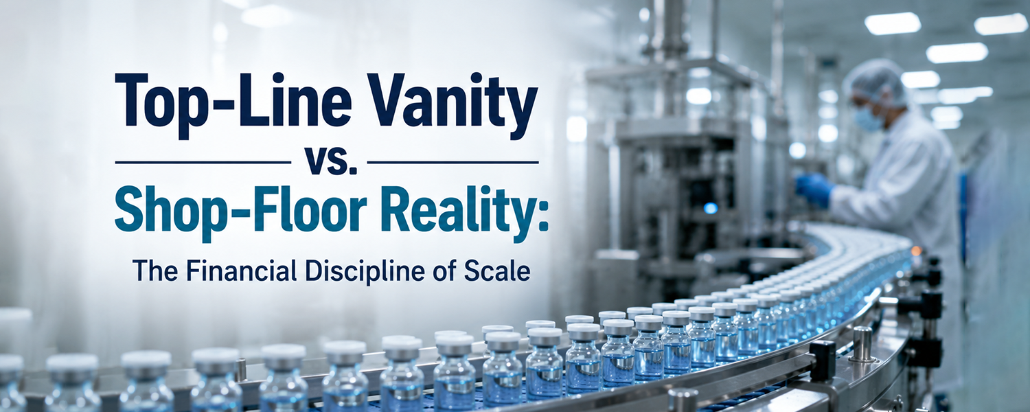 Top-Line Vanity vs. Shop-Floor Reality: The Financial Discipline of Scale